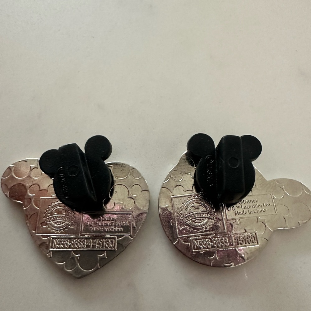Disney Star Wars Authentic Disney Pin Set "I Love You" “I Know” - Picture 2 of 2